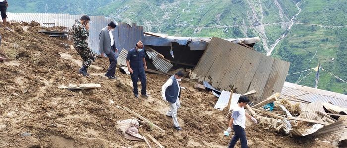 लिदी पहिरोः हाते औजार प्रयोग गरेर बेपत्ताहरू भेटिने सम्भावना न्यून