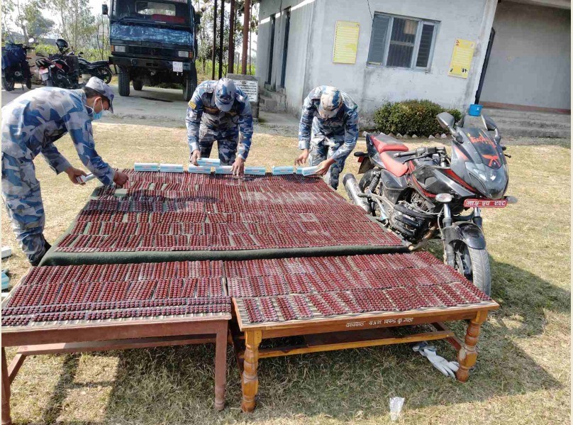 सशस्त्र प्रहरीद्वारा ठूलो मात्रामा लागूऔषध बरामद