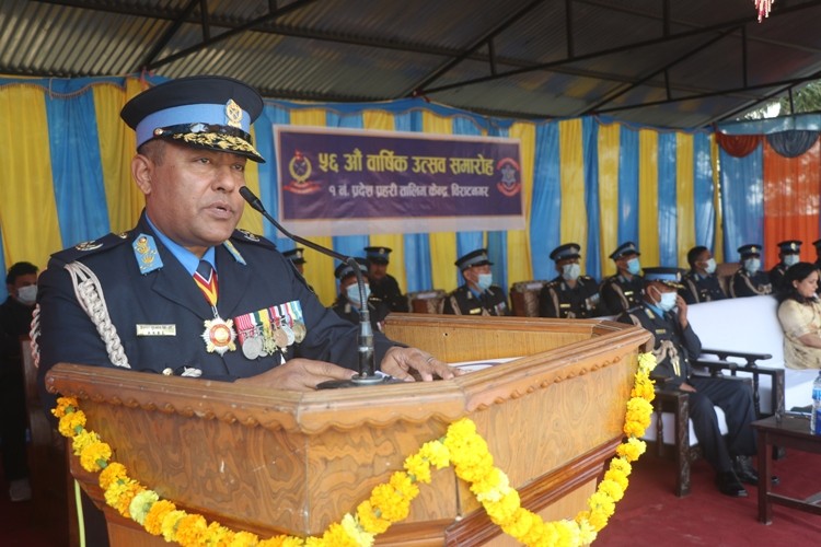 एक नम्बर प्रदेश प्रहरी तालिम केन्द्र विराटनगरको ५६ औँ बार्षिकोत्सव सम्पन्न