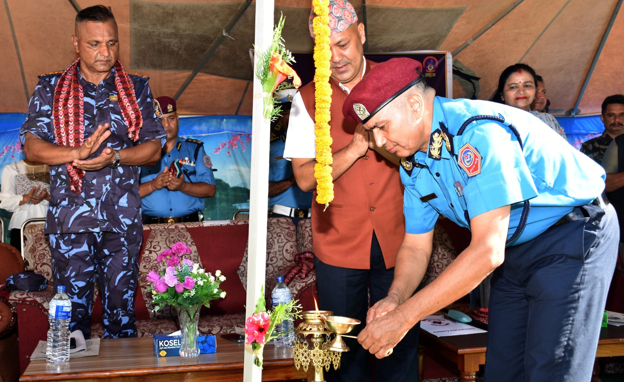 नेपाल प्रहरी युक्ति तालिम महाविद्यालय जर्गाहको सातौं वार्षिकोत्सव सम्पन्न